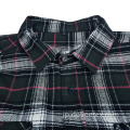冬用のカスタムメンカジュアルな格子縞のフランネルシャツ